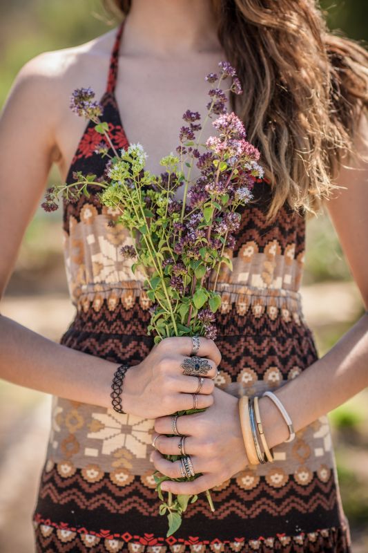 Boho fashion accessories collection